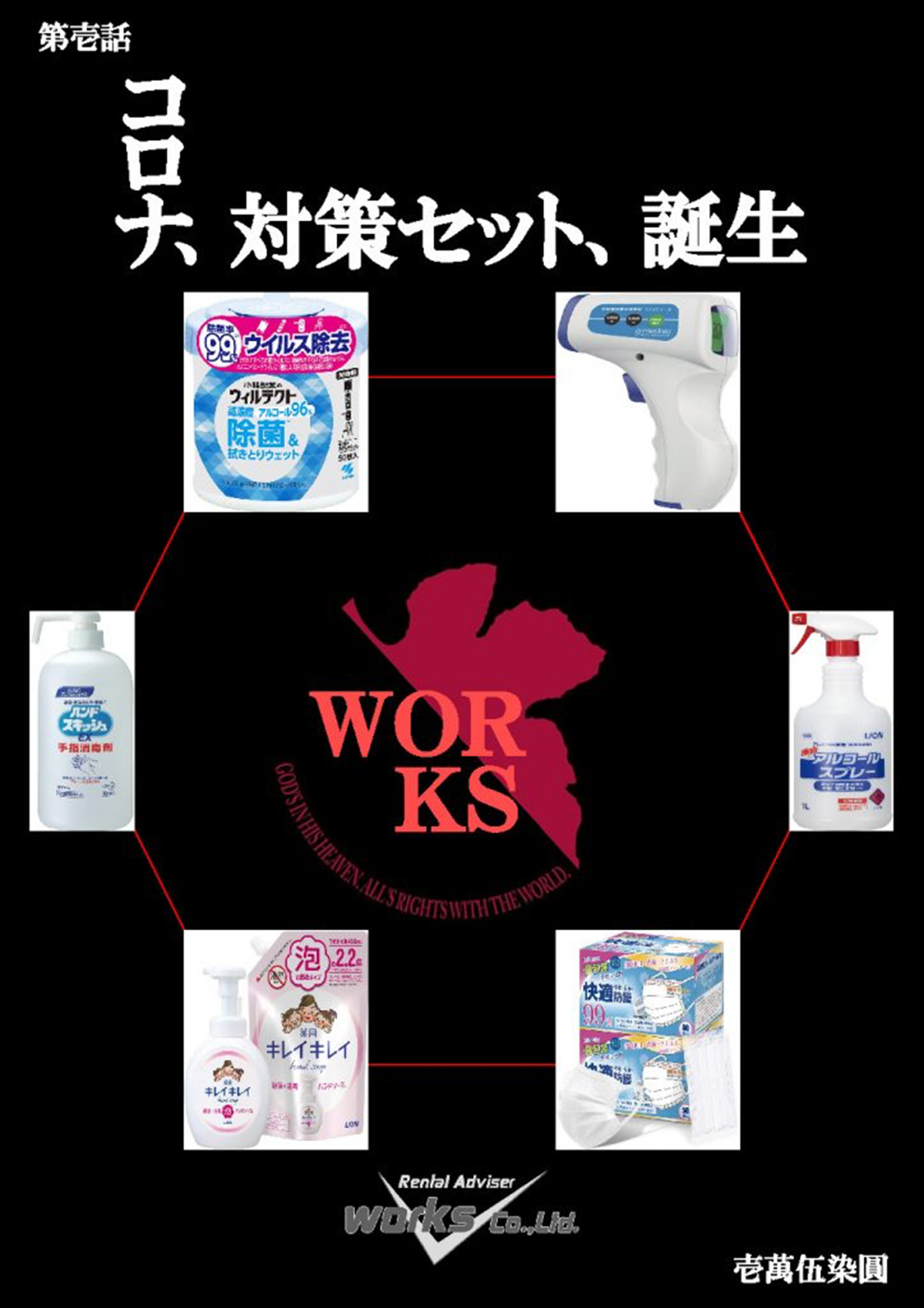 第壱話　コロナ、対策セット、誕生